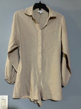 GIANNI BINI LONG SLEEVES ROMPER